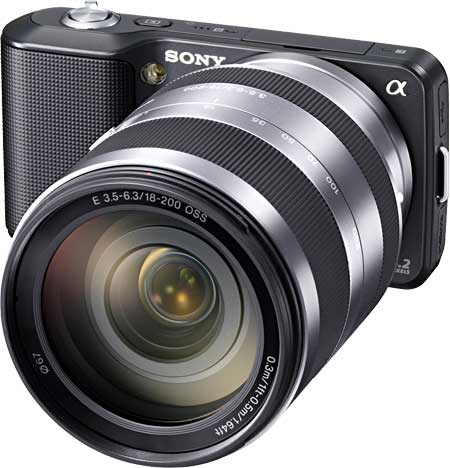 Sony NEX-3 with 18-200mm zoom lens