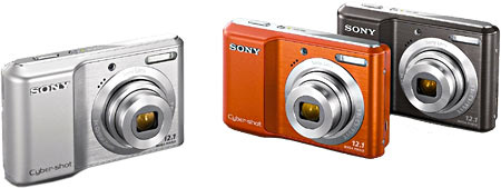 Sony Cyber-shot DSC-S2100 Colors
