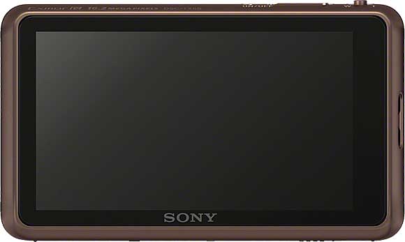 Sony Cyber-shot DSC-TX55 Back View
