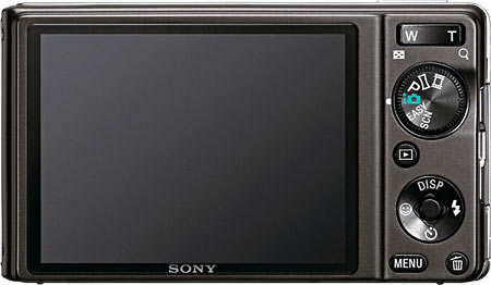 Sony Cyber-shot DSC-W370 Back View