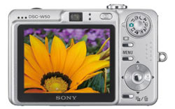 Sony W50 Back View