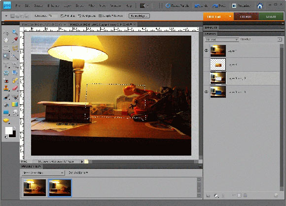 STEP 4: Select The Scene.