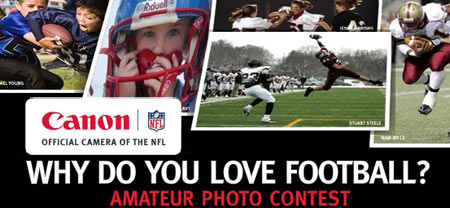Canon Why Do You Love Football Amateur Photo Contest