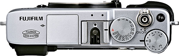 Fujifilm X-E1 Top View