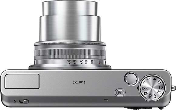 Fujifilm XF1 Top View