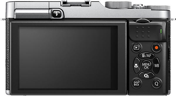 Fujifilm X-M1 Back View