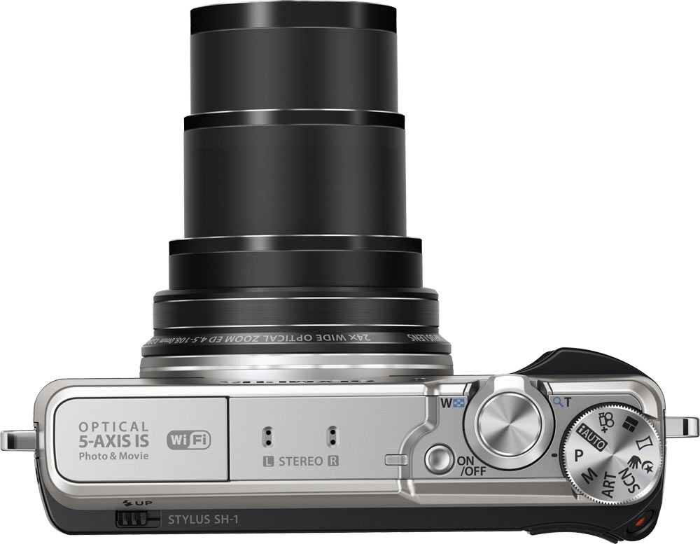 Olympus SH-1 Features 24x Wide-Angle Zoom, 5-Axis Image Stabilization