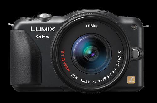 Panasonic Lumix DMC-GF5 with 14-42mm manual zoom kit lens