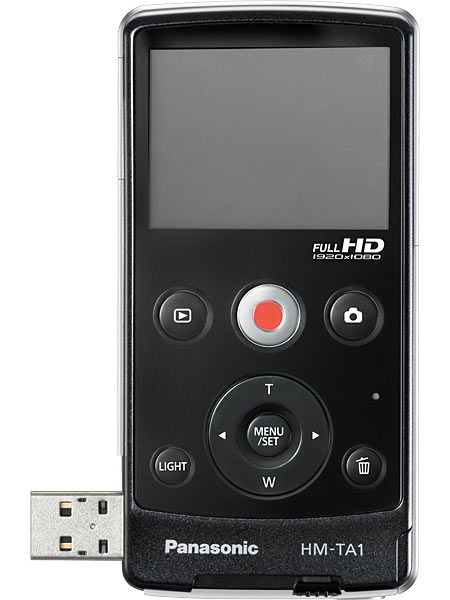 Panasonic Announces The HM-TA1 HD Pocket Video Camcorder – Photoxels