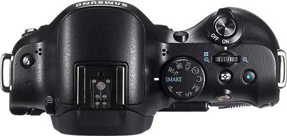 Samsung NX20 Top View